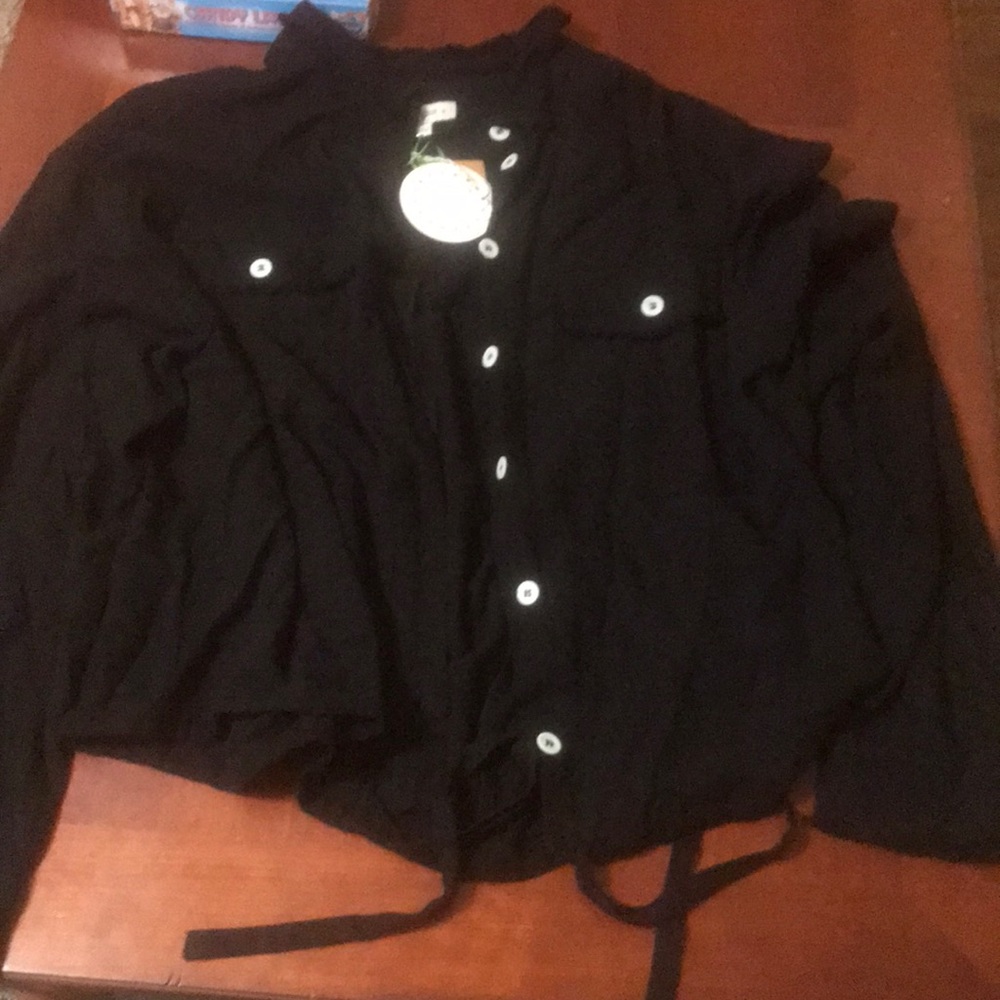 Umgee oversized button up shirt